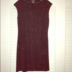 Sparkly Black Cocktail Dress